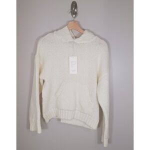Pilcro Anthropologie Wool Blend Winter Cozy Cream Women's Sweater Size XS New